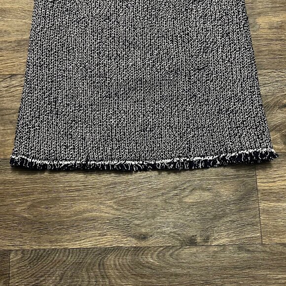 Rebecca Taylor Confetti Tweed Dress Navy Blue Pink Size 0 - Picture 12 of 13